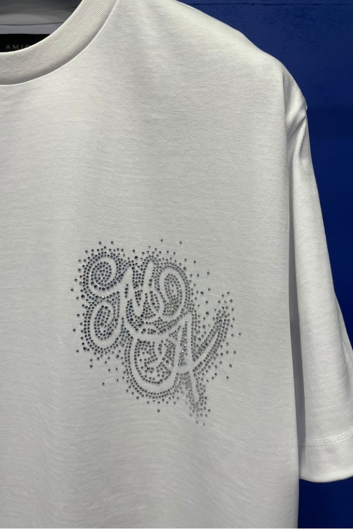 Amiri Shiny Logo White