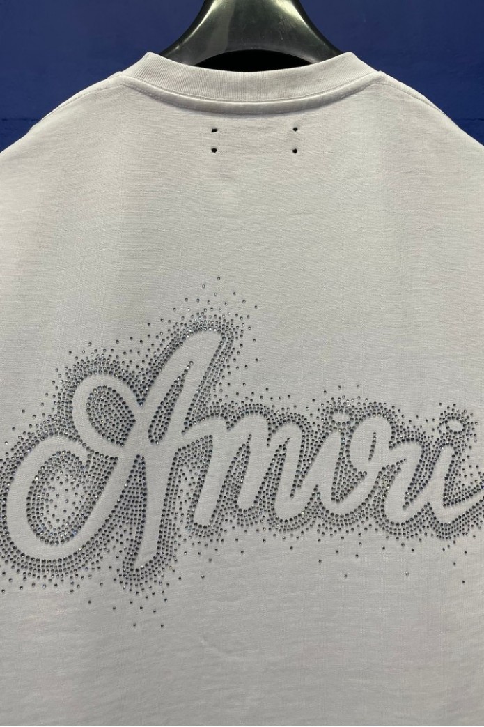 Amiri Shiny Logo White