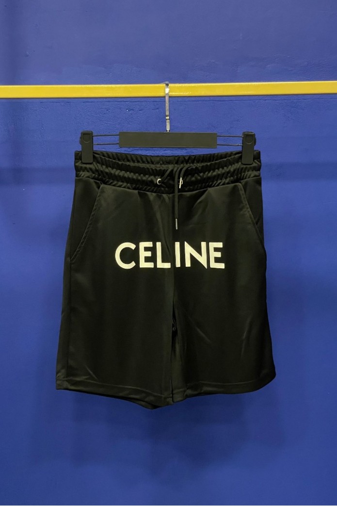 Celine Big Logo Short Black 