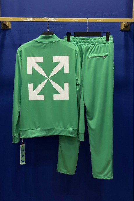 Off White X Tracksuit Green 