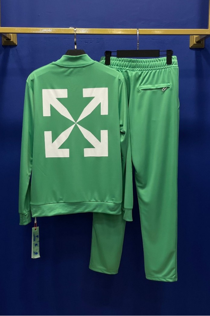 Off White X Tracksuit Green 