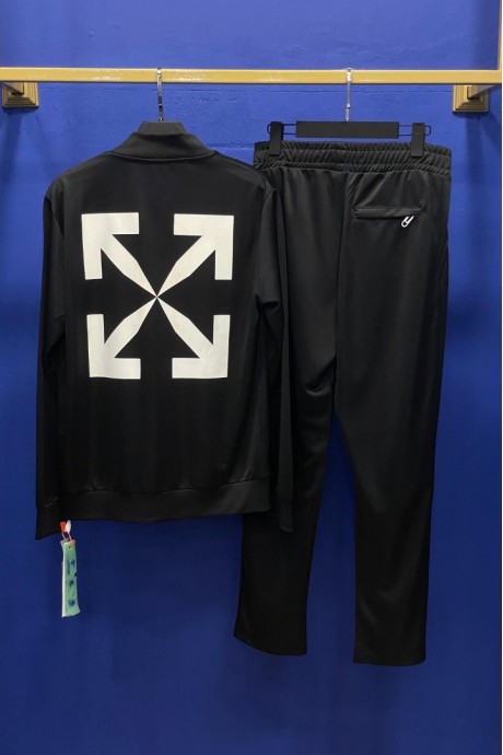 Off White X Tracksuit Black 