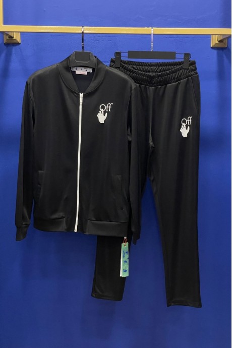 Off White Hand Tracksuit Black 