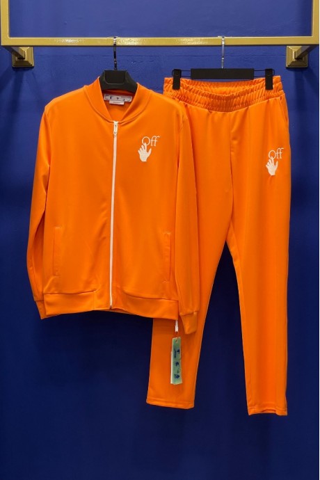 Off White Hand Tracksuit Orange 