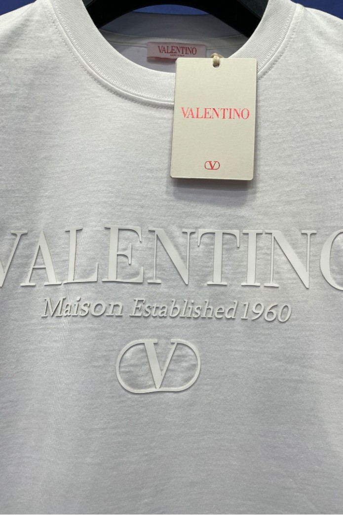Valentino Big Logo White